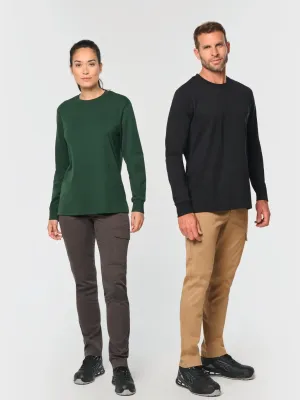 Pantalón elástico de algodón unisex