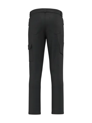 Pantalón elástico de algodón unisex – Black