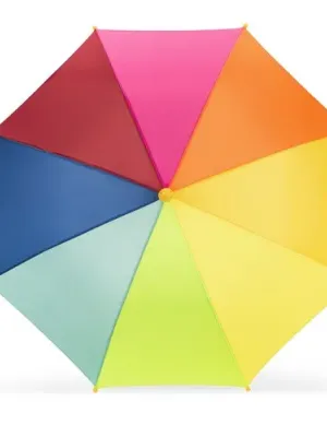 OLIVIA. 19" Kids Colorful Umbrella in 190T Polyester