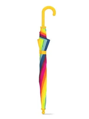 OLIVIA. 19" Kids Colorful Umbrella in 190T Polyester