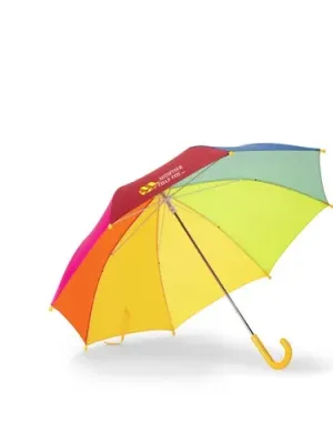 OLIVIA. 19" Kids Colorful Umbrella in 190T Polyester