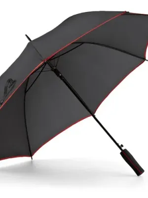 JENNA. 190T polyester umbrella with automatic opening – Rouge