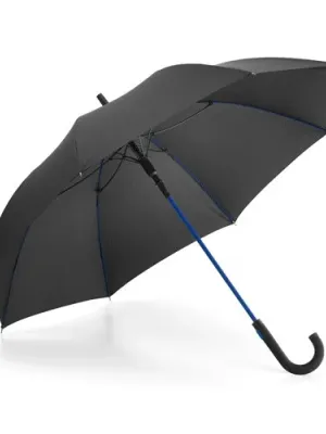 ALBERTA. Polyester umbrella with automatic opening – Bleu royal