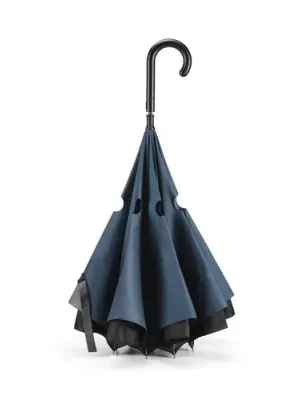 ANGELA. Parapluie réversible en pongee 190T