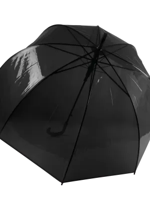 Transparent umbrella – Black