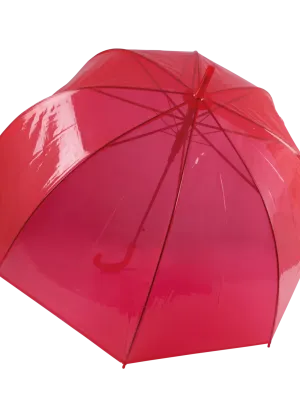 Transparent umbrella – Red