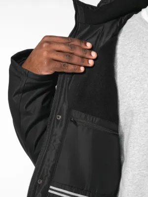 Parka con capucha desmontable de hombre