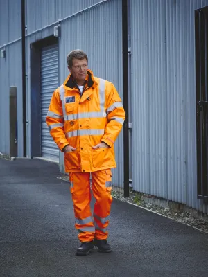 Hi-vis 7-in-1 safety parka