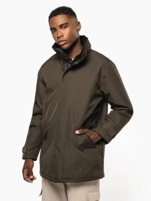 Parka con forro acolchado