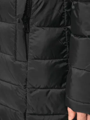 Ladies' lightweight hooded padded parka