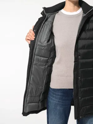 Ladies' lightweight hooded padded parka