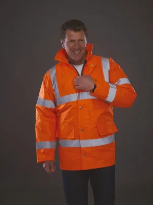Parka de alta visibilidad
