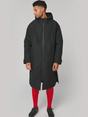 Unisex sherpa-lined long parka