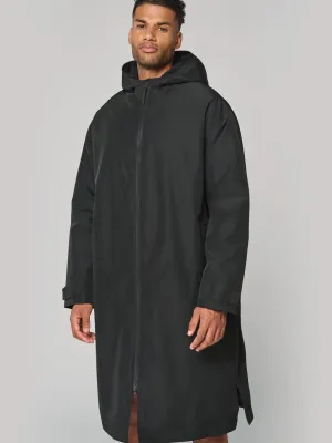 Unisex sherpa-lined long parka