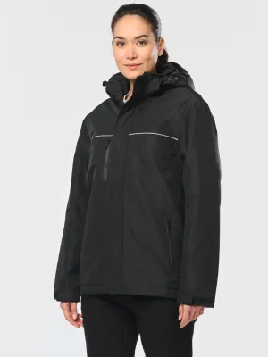 Parka performance con capucha unisex