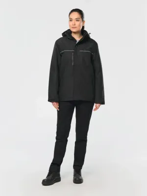 Parka performance con capucha unisex