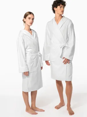 Peignoir de bain à capuche Bio
