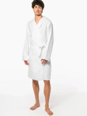 Peignoir de bain à capuche Bio