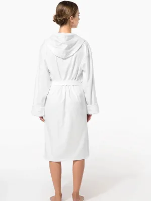 Peignoir de bain à capuche Bio
