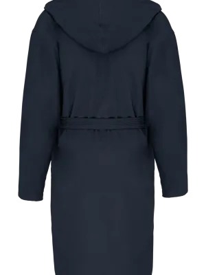 Peignoir de bain à capuche Bio – Navy