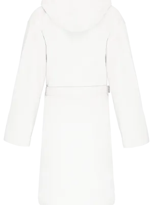 Peignoir de bain à capuche Bio – White