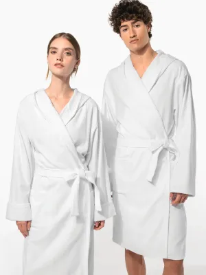Peignoir de bain à capuche Bio