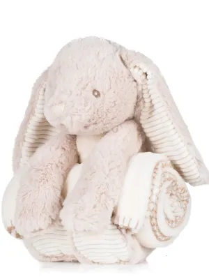 Peluche Lapin & couverture