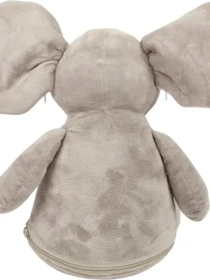 Peluche zippée Éléphant
