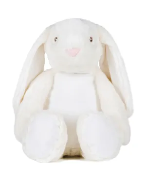 Peluche zippée Lapin