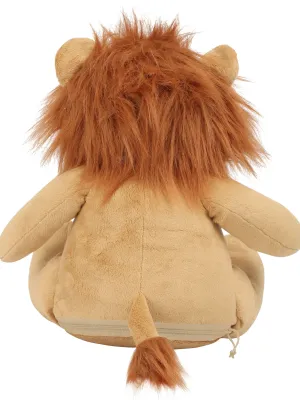 Peluche zippée Lion – Brown