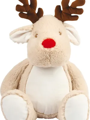 Peluche zippée Renne – Light Brown