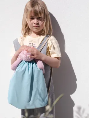 Petit sac à dos recyclé à cordon coulissant - Taille enfant