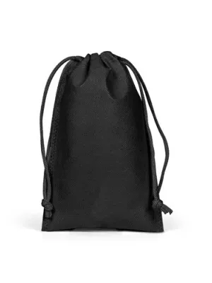 GIFT BAG S. Petit sac non tissé thermoscellé (60 g/m²) – Noir