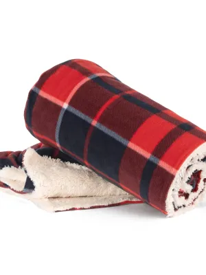 Plaid sherpa