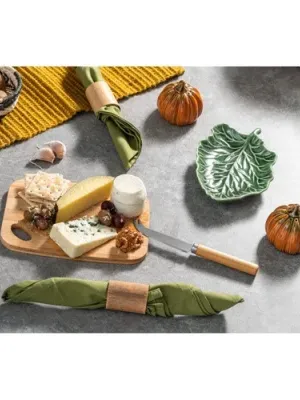 CAPPERO. Planche et couteaux à fromage