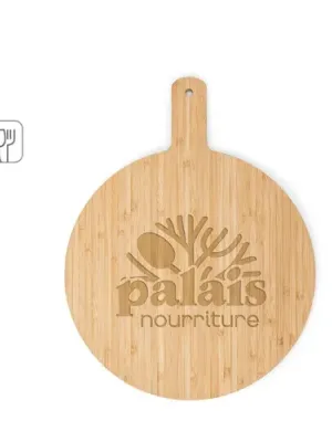 CHEESANO. Planche ronde en bambou
