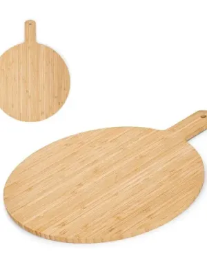 CHEESANO. Planche ronde en bambou