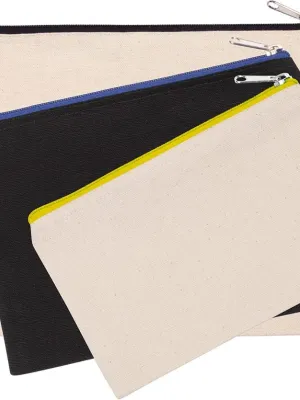 Estuche de algodón canvas - modelo mediano