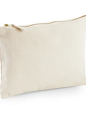 Pochette en toile de coton – Natural