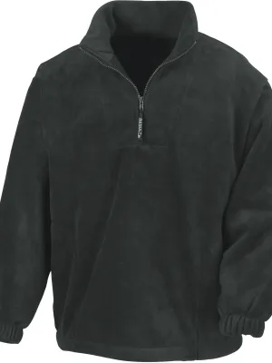 Polartherm™ Zip Neck Fleece Jacket – Black