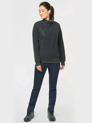 Eco-friendly zip-neck fleece, unisex