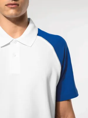 Polo baseball manches courtes