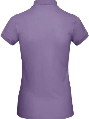 Women's organic polo shirt – Millennial Lilac