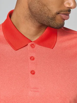 Polo chiné manches courtes