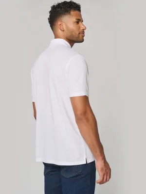 Polo de sport col 1/4 zip homme