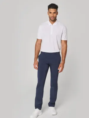 Polo de sport col 1/4 zip homme