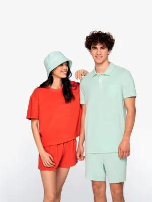 Polo écoresponsable en éponge homme