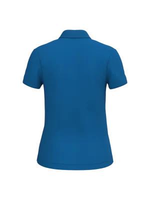 Polo ecorresponsable de punto piqué de mujer – Sea Blue