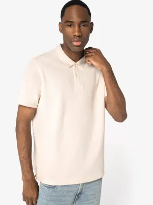 Eco-friendly men’s piqué polo shirt