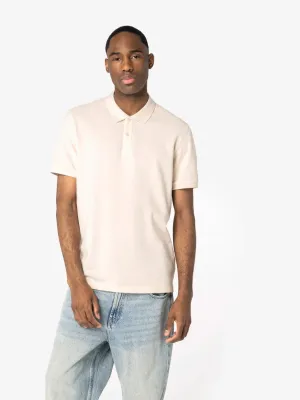 Eco-friendly men’s piqué polo shirt
